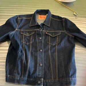 Levi’s xxl-trucker dark wash